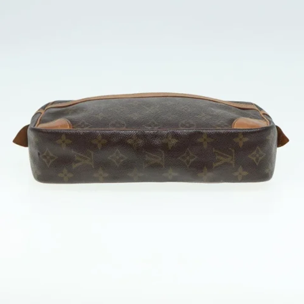 Louis Vuitton Vintage Pre-owned Canvas clutches Brown Dames
