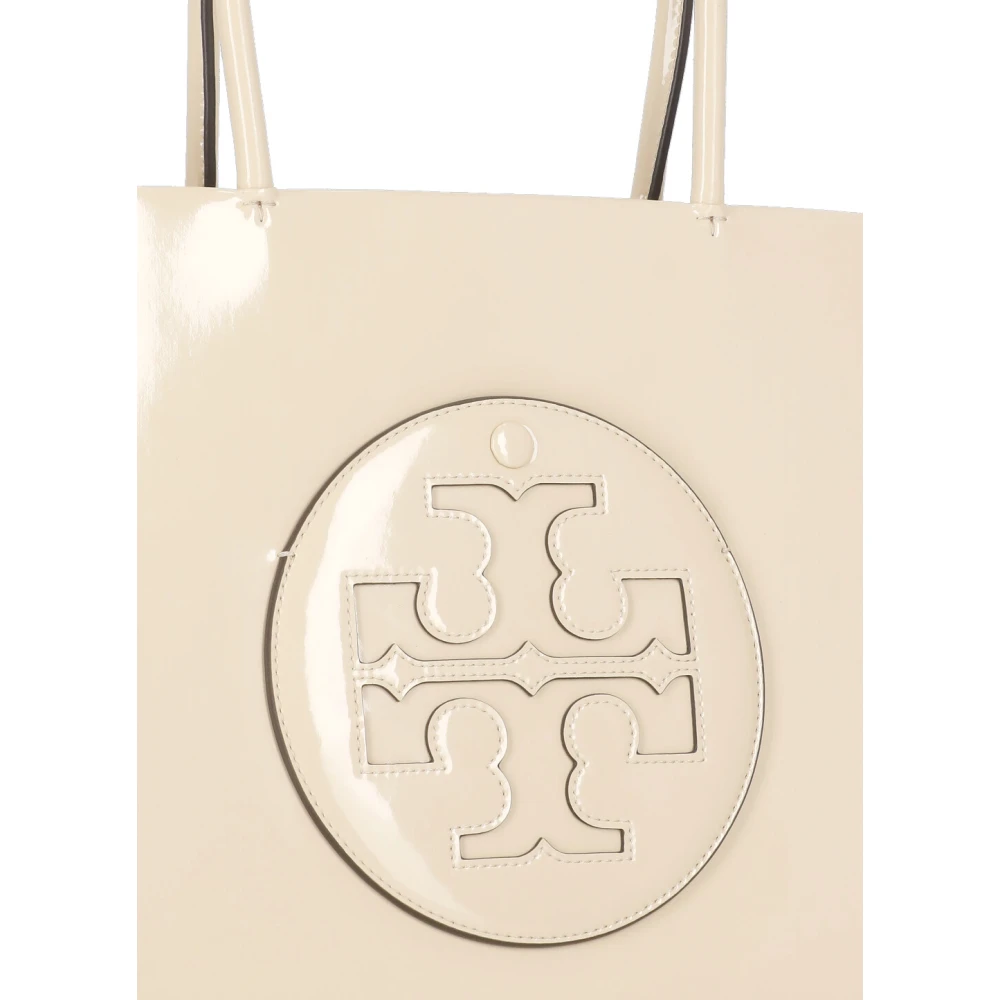 TORY BURCH Synthetisch leren damestas met handvatten Beige Dames