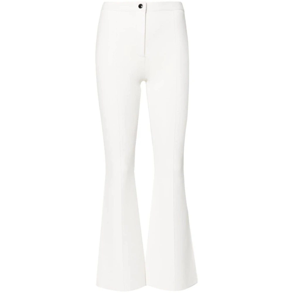 Theory Wide Trousers White Dames