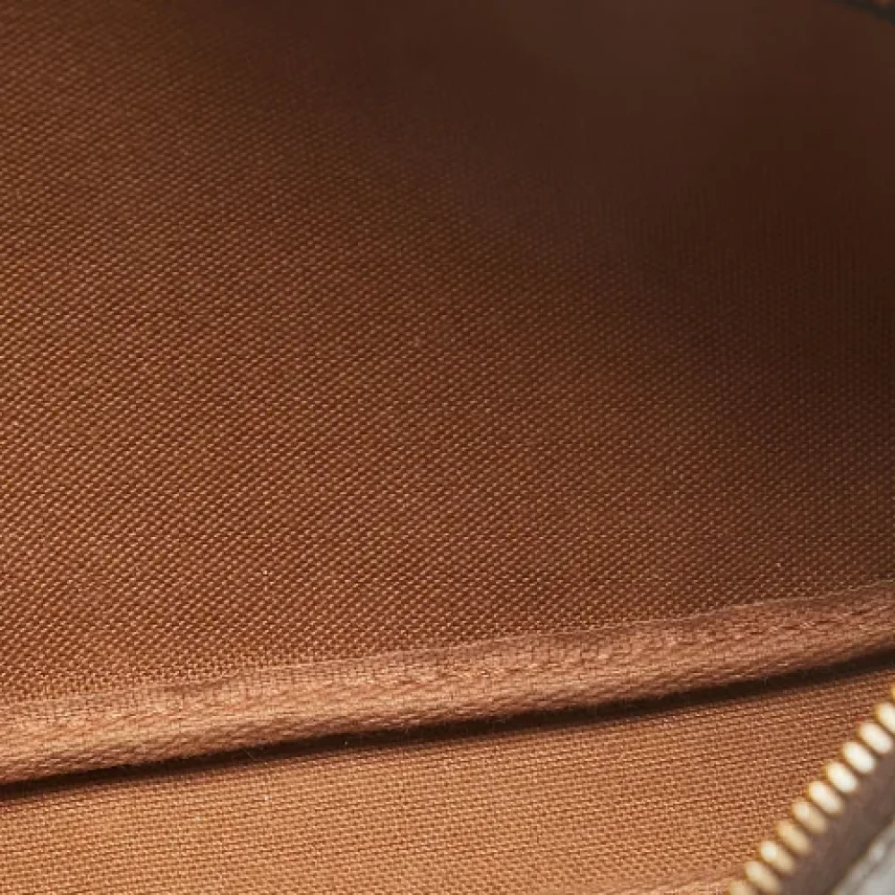 Louis Vuitton Vintage Pre-owned Coated canvas clutches Brown Dames