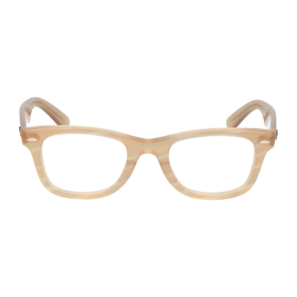 Ray-Ban Vierkante montuur bril Beige Unisex