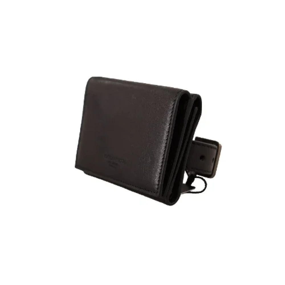 Dolce & Gabbana Pre-owned Leather wallets Black Dames