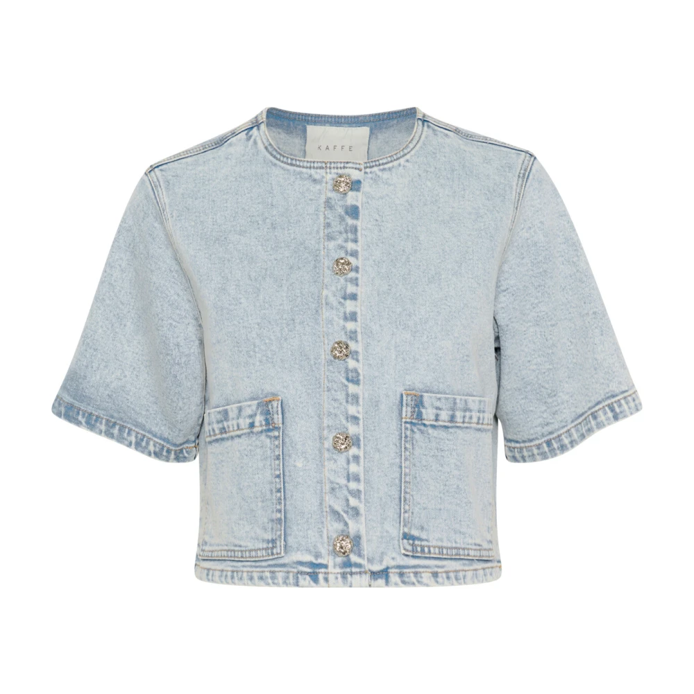 Jackets > Denim Jackets - - Kaffe - Modalova