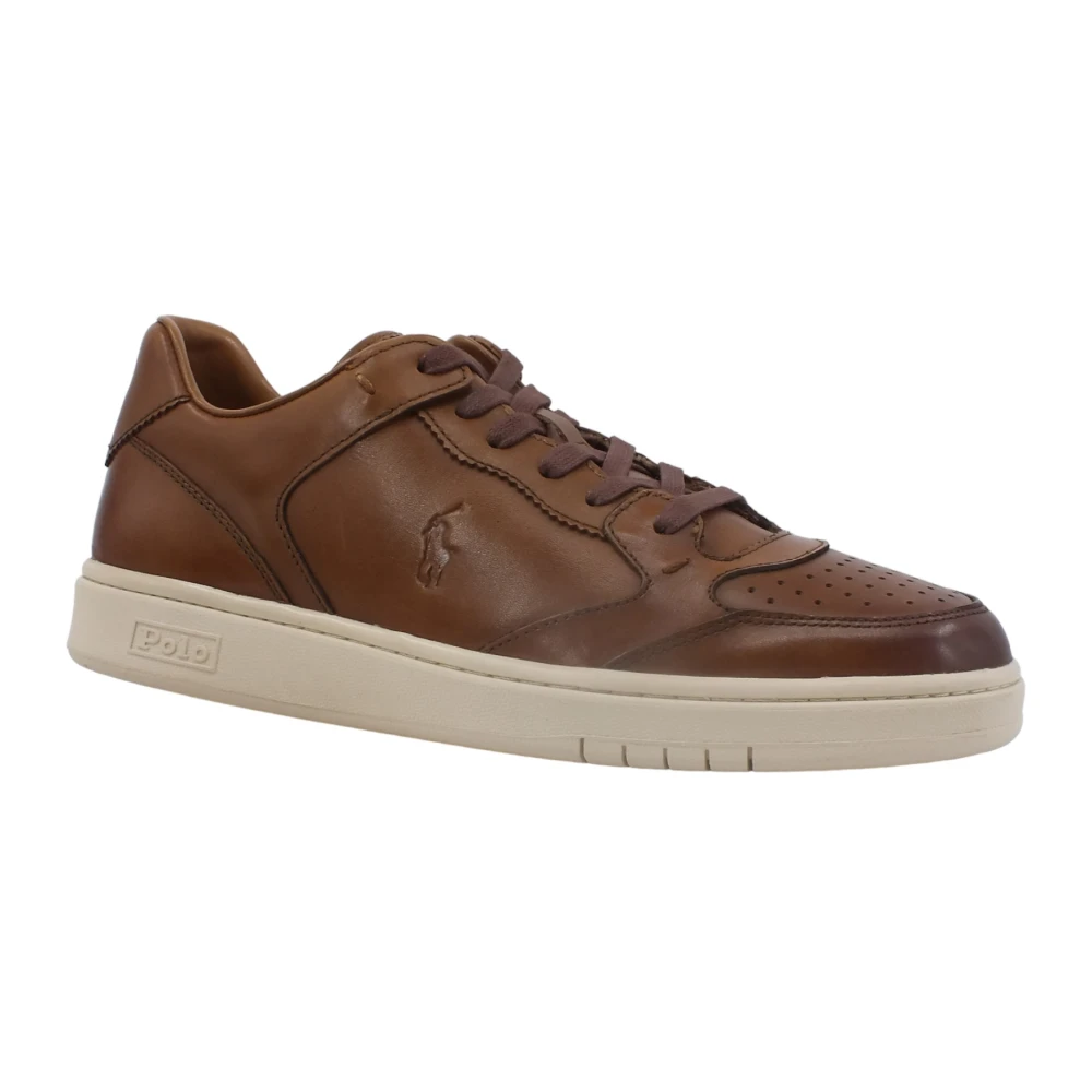 Ralph Lauren Brun Sneakers