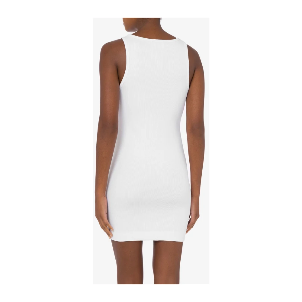 Moschino Witte Jurken voor Vrouwen White Dames