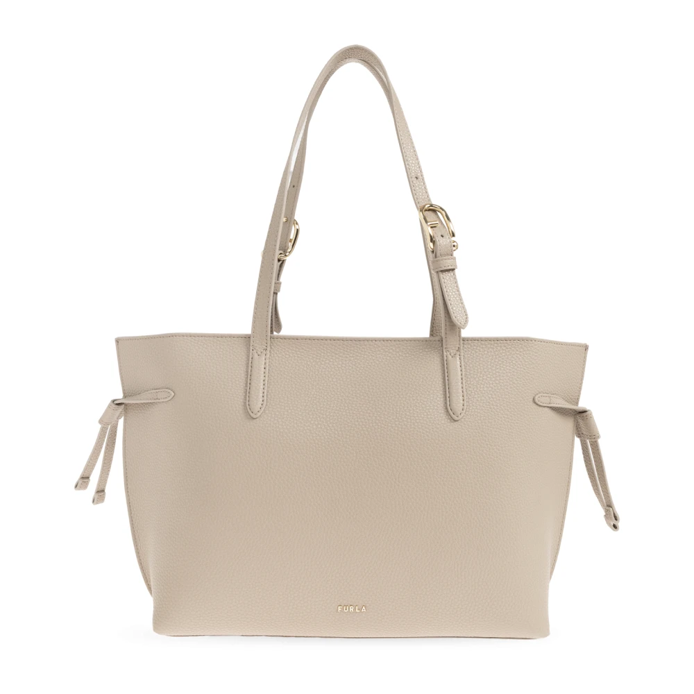 Furla Donna Grigio Ava Borsa Shopper Media