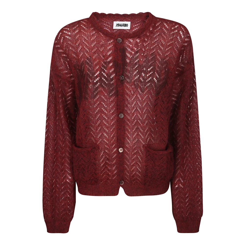 Magliano Bimbo Cardigan voor stijlvolle kinderen Red Heren