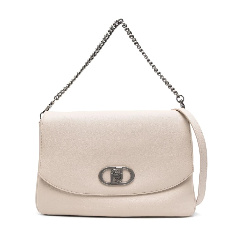 Liu Jo Elegante beige handtas met gouden details Beige Dames