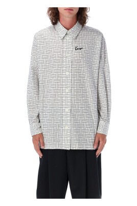 white-graphic-print-oversize-shirt