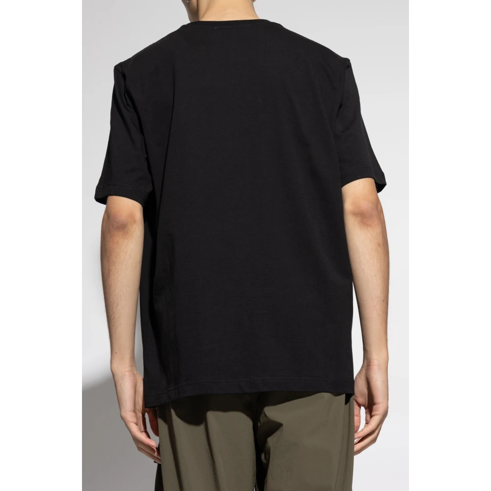 Iceberg Bedrukt T-shirt Black Heren