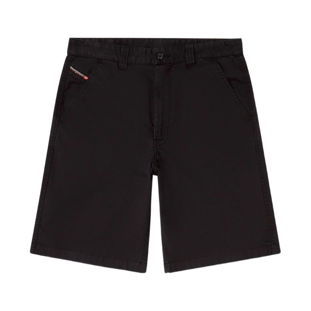 Diesel Men's Black P-Hant Chino Short - Casual Shorts - Xl - Shorts