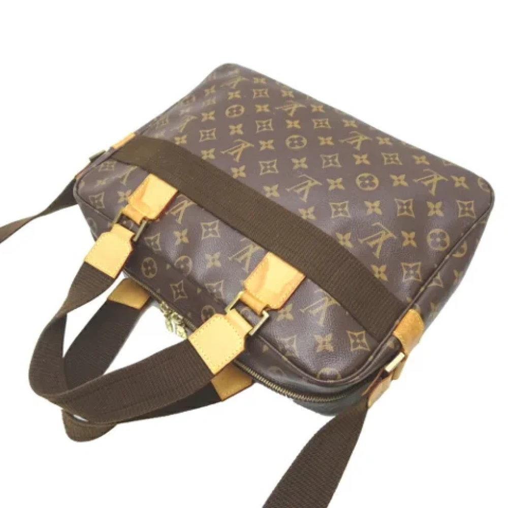 Louis Vuitton Vintage Pre-owned Canvas briefcases Brown Dames