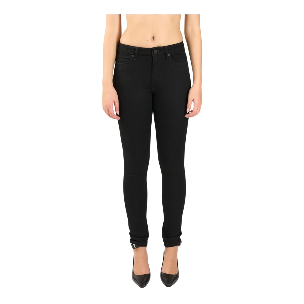 Dondup Skinny Jeans Model Iris Black Dames