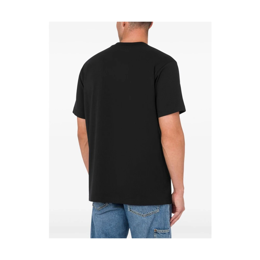 Moschino Zwarte Teddy Bear Crew Neck T-shirt Black Heren