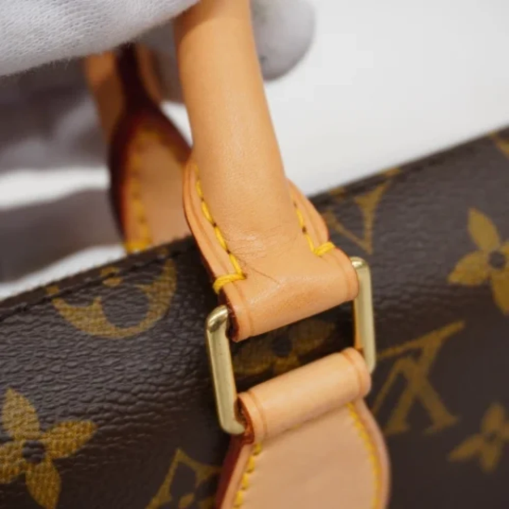 Louis Vuitton Vintage Pre-owned Canvas handbags Brown Dames