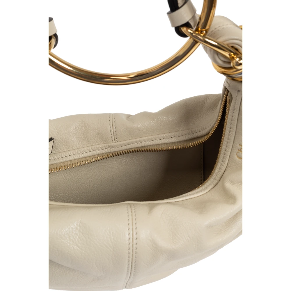 Chloé Schoudertas Armband Klein Beige Dames