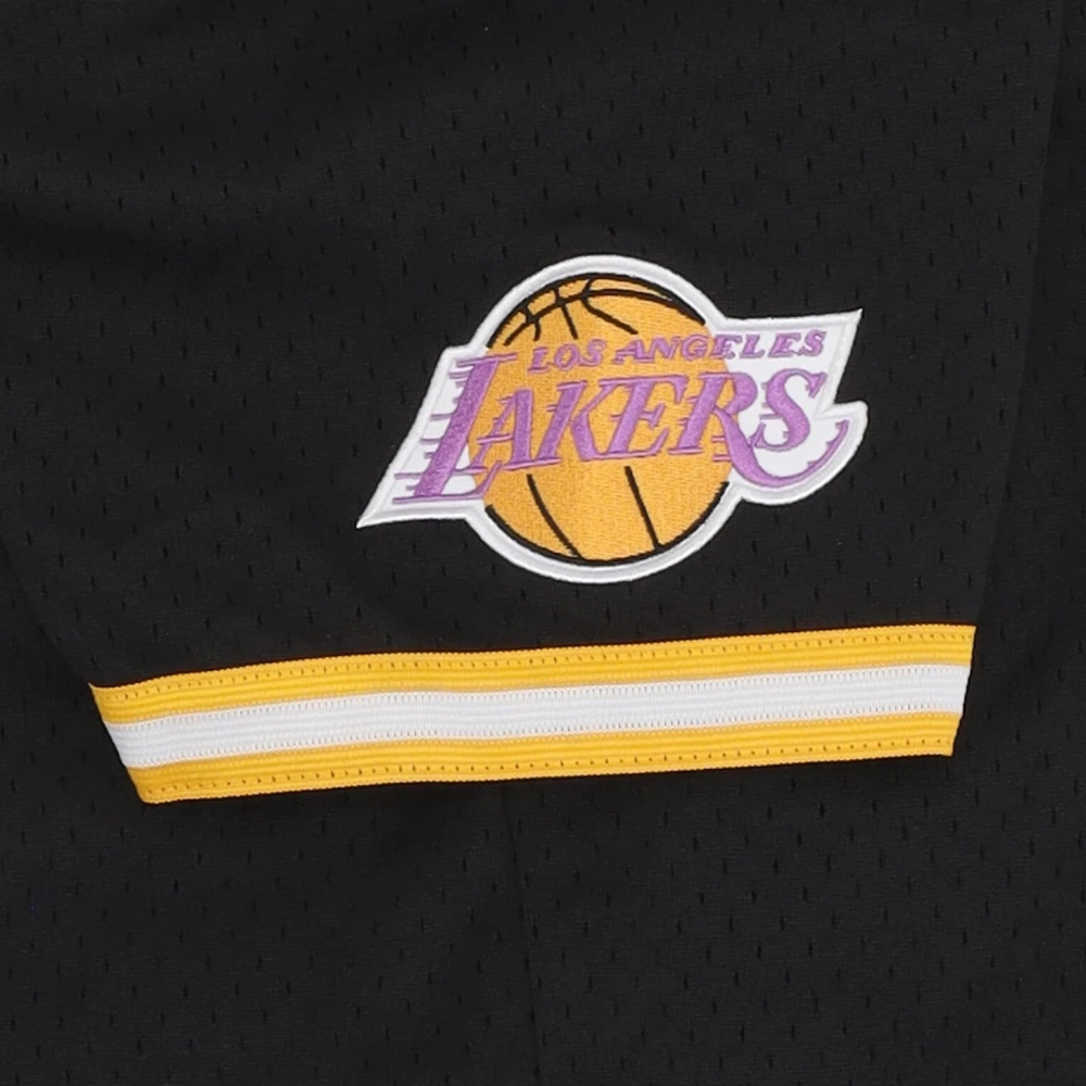 Mitchell & Ness NBA Button Jacket Loslak Zwart Black Heren
