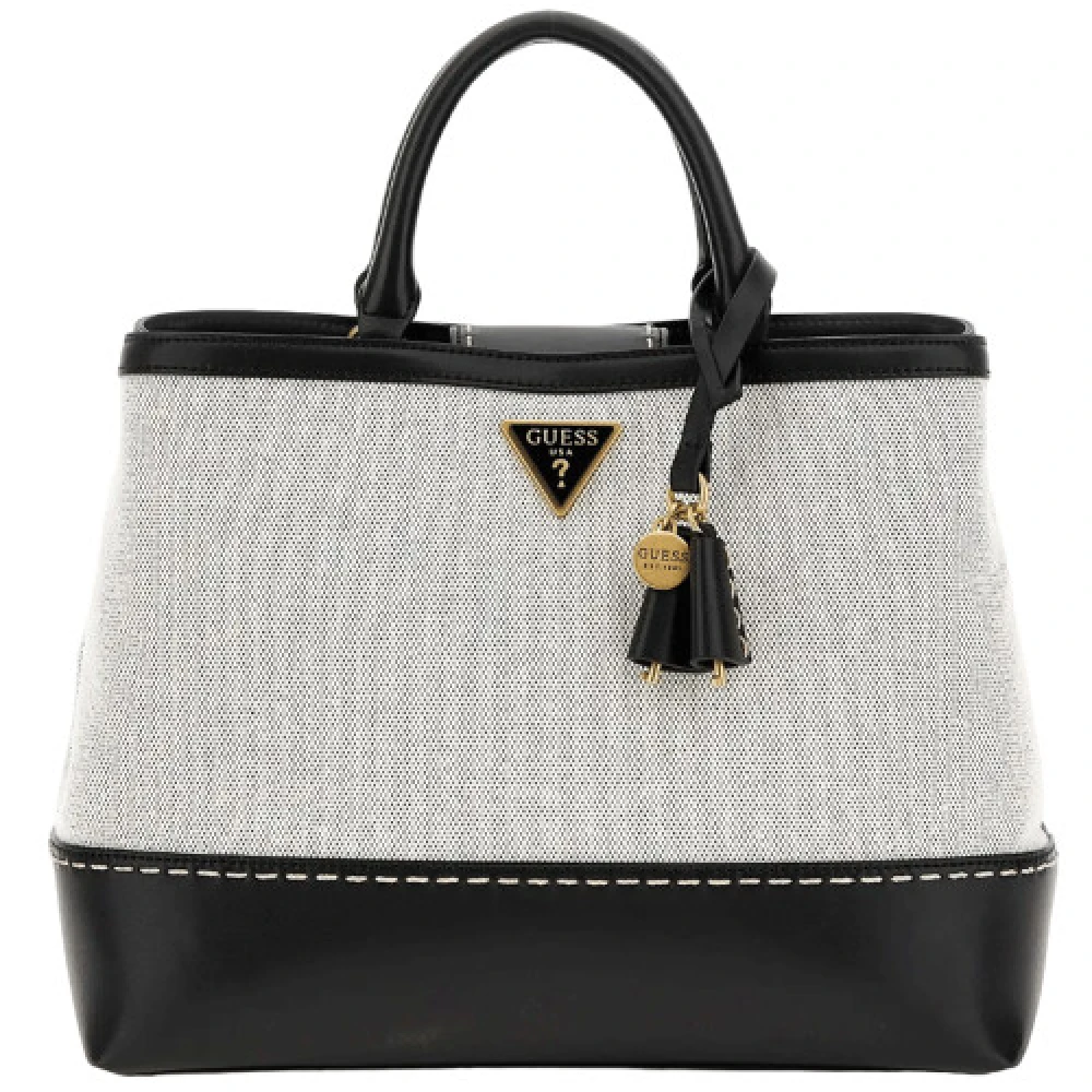 Guess Zwarte Modieuze Schoudertas Black Dames