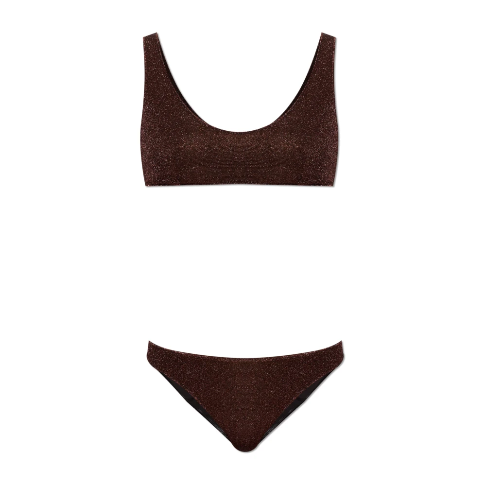 Oseree Donna Marrone Costumi Da Bagno, L, New,
