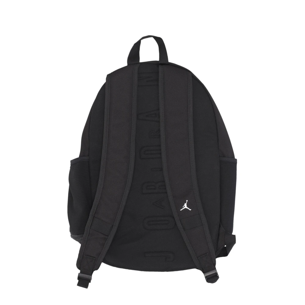 Jordan Zwarte Jersey Rugzak met Laptopvak Black Unisex