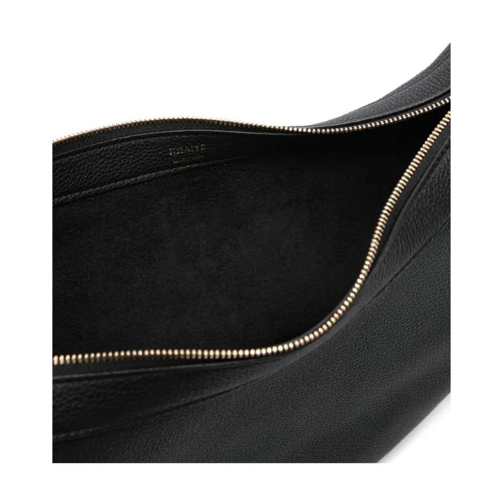 Khaite Zwarte Schoudertas Black Dames