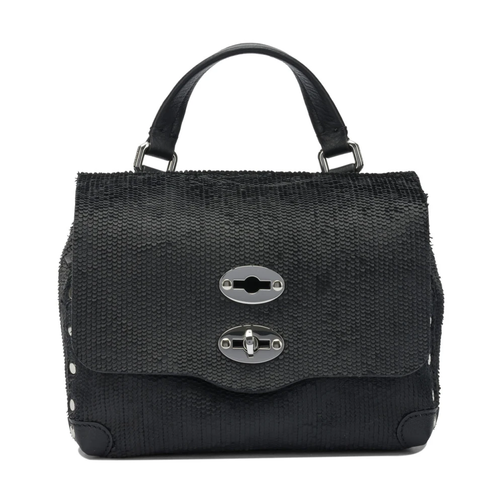 Zanellato , Handbags, Female, Black, One Size, Postina Baby - Image 2
