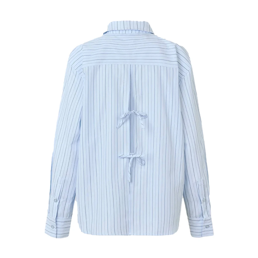 Modström Gestreept shirt MilleMD Blue Dames