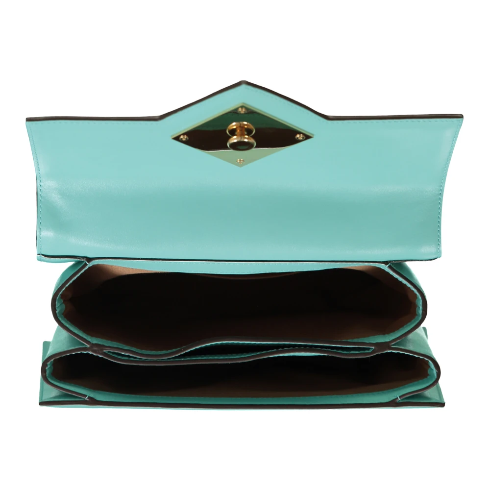 Casablanca Bamboe Handvat Leren Handtas Multicolor Dames