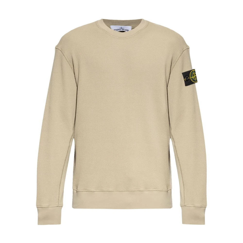 Beige Sweatshirt Komfort Stil