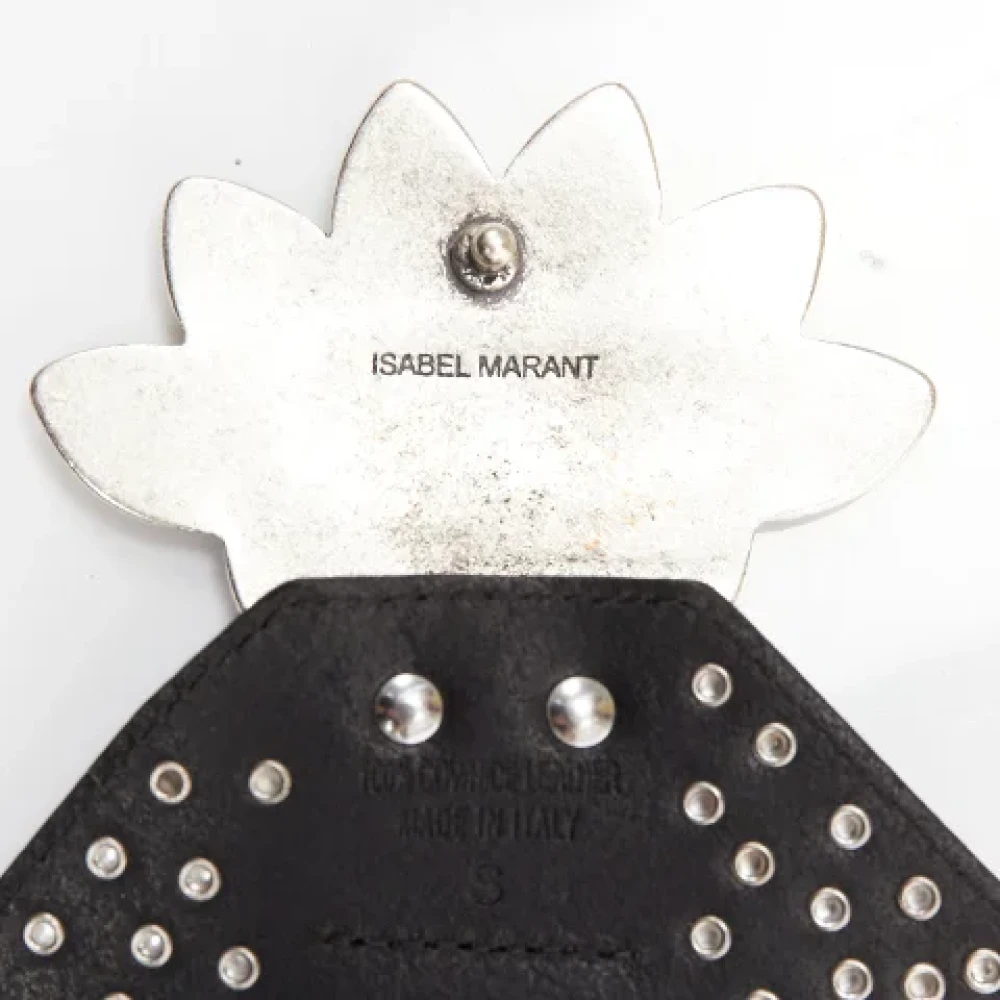 Isabel Marant Pre-owned Leather belts Black Dames