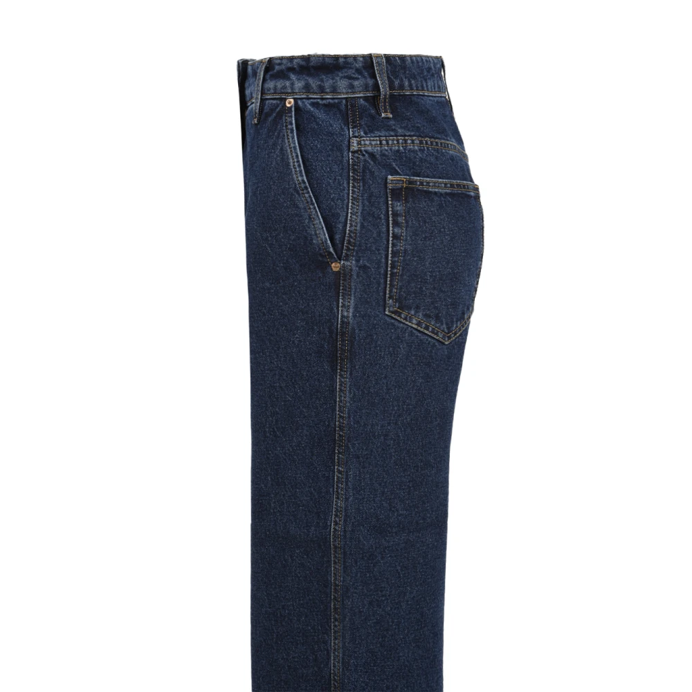 Aspesi Denim Broek Blue Dames