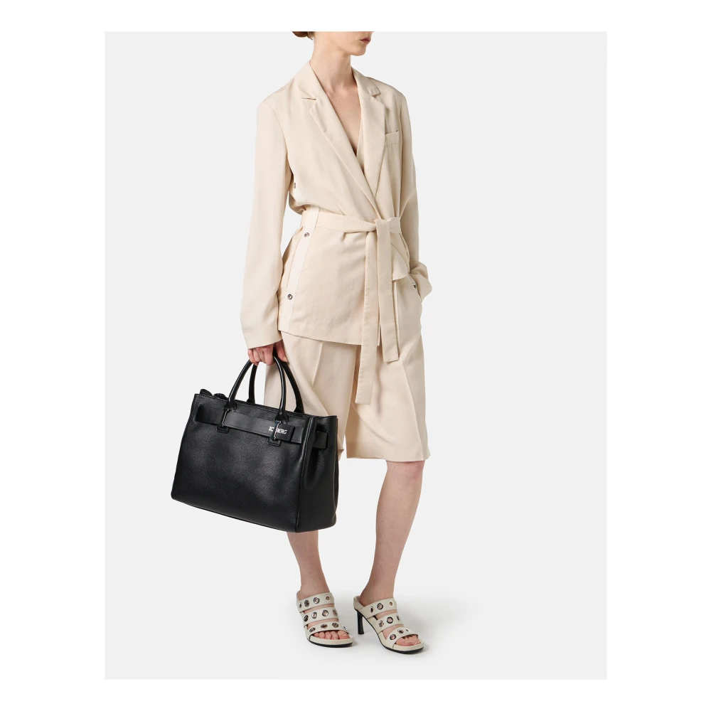 Iceberg Poederjas met comfortabele pasvormriem Beige Dames