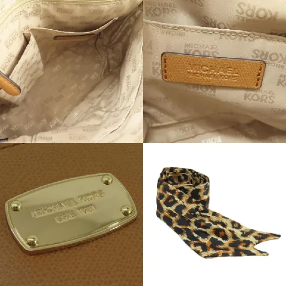 Michael Kors Pre-owned Plastic totes Brown Dames