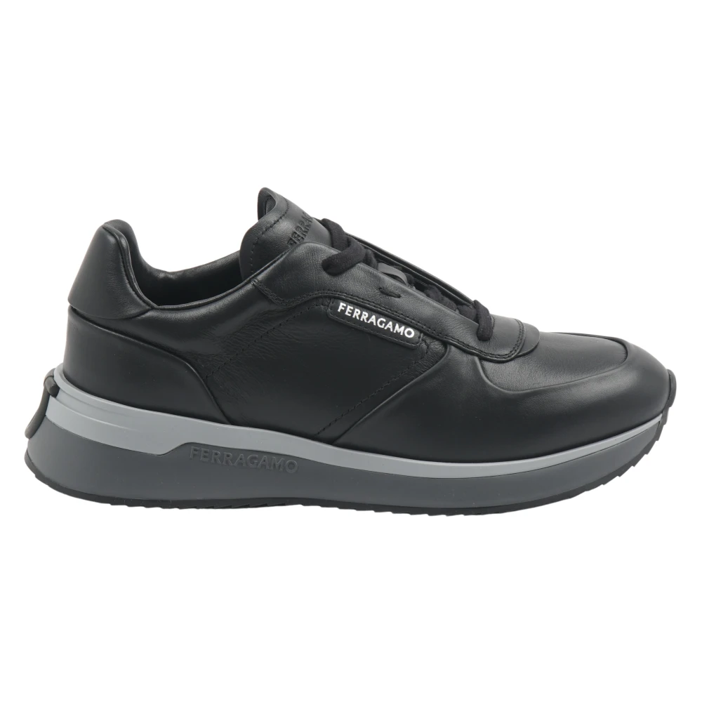 Ferragamo America Sneaker Heren Schoenen Zwart