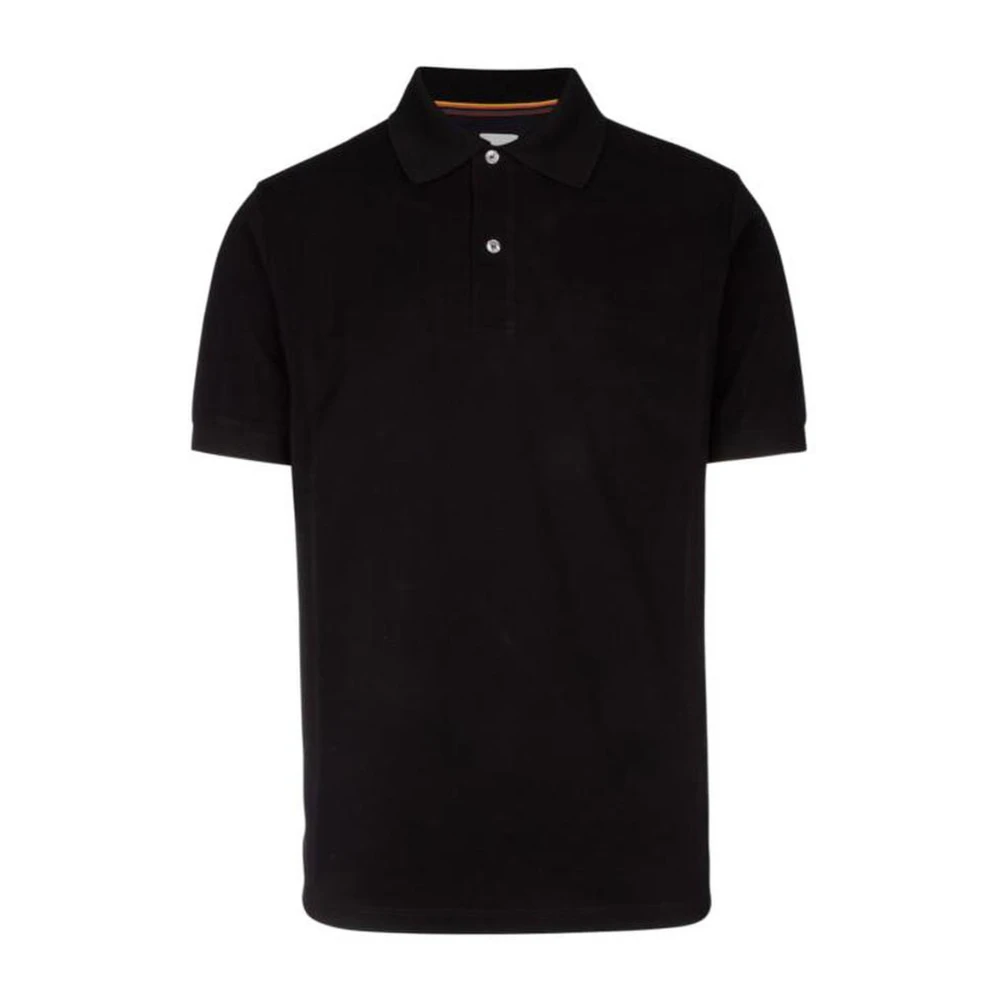 PS By Paul Smith Klassieke Polo Shirt voor Mannen Black Heren