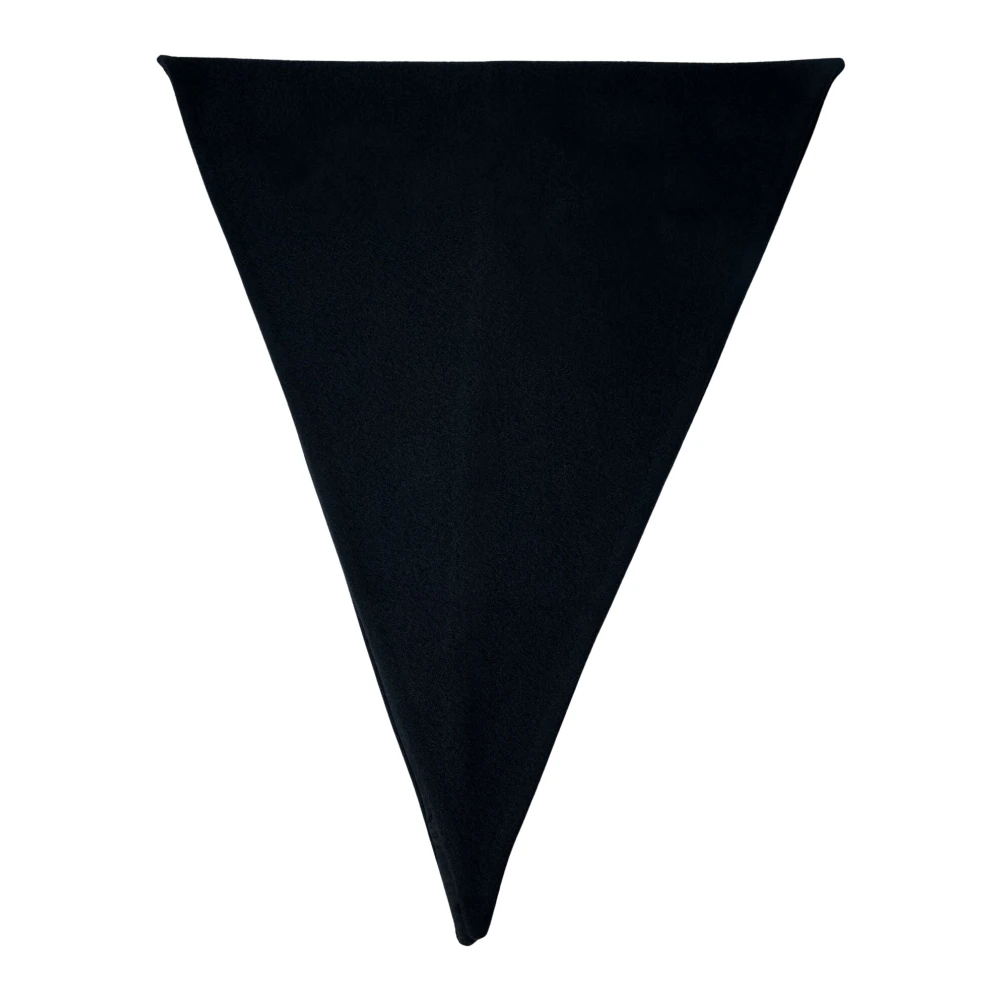 Rier Unisex Nero - Losange Mini Scarf - Accessories - One Size