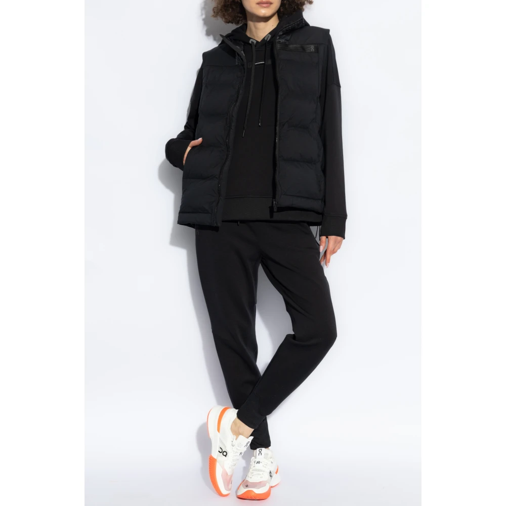 ON Running Hoodie Black Dames