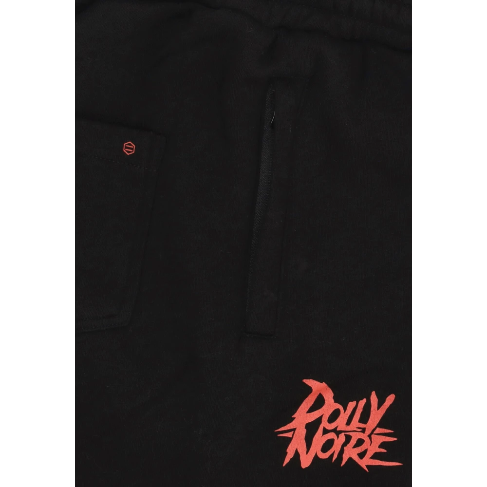 Dolly Noire Zwarte Sweatshirt Pak Broek met Zakken Black Heren