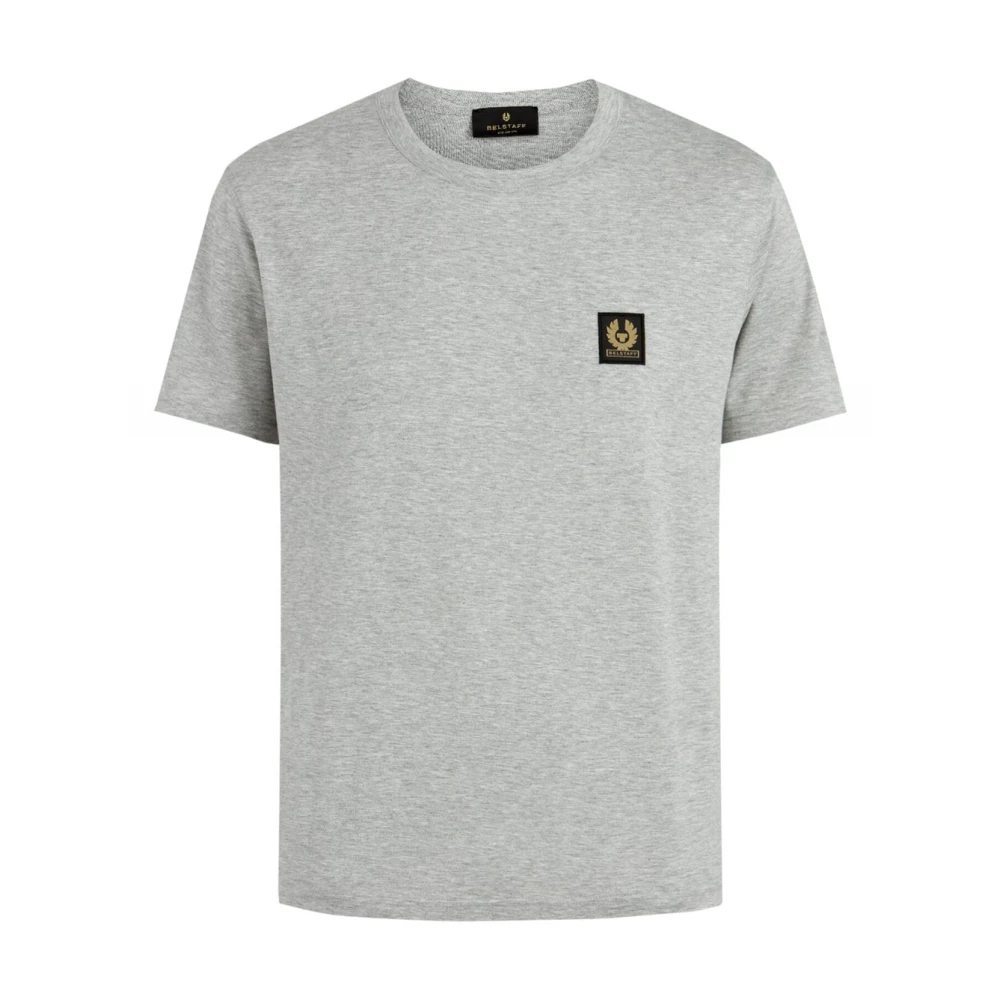 Belstaff Lichtgewicht Crew Neck T-Shirt Gray Heren
