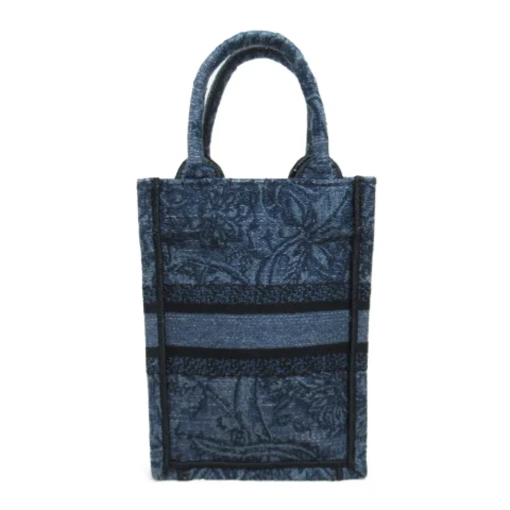 Dior Vintage Pre-owned Canvas dior-bags Blue Dames