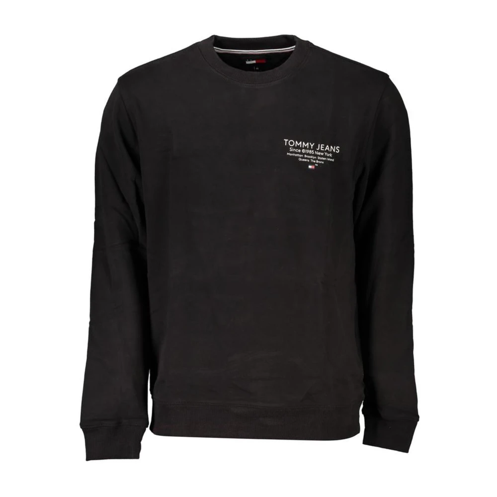 Tommy Hilfiger Black Cotton Men's Sweatshirt - XXL - Image 2