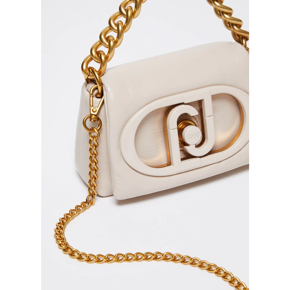Liu Jo Stijlvolle Mini Puffy Tas White Dames