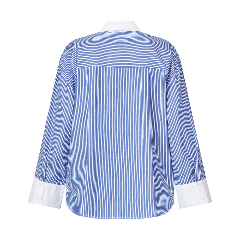 Sisters Point Viska-Sh Shirt Blue Dames