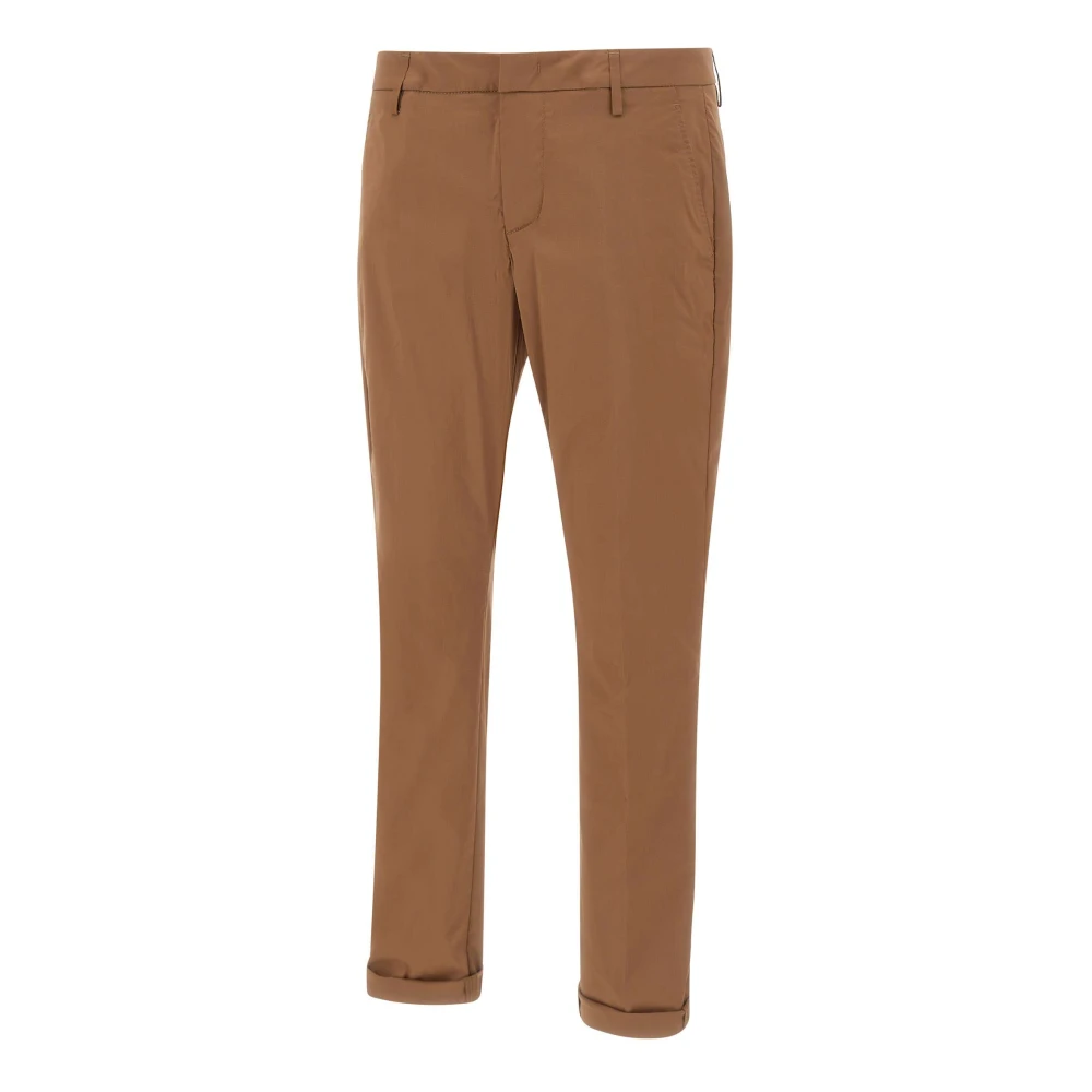 Dondup Mannelijk Bruin Broeken Heren, W30, Katoen, Gaubert Broeken