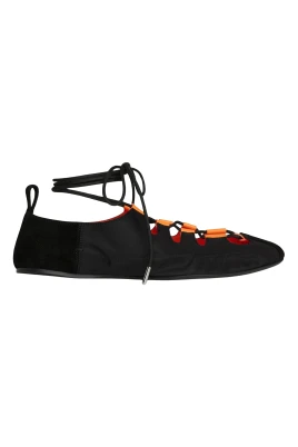 Fold Laced Flats