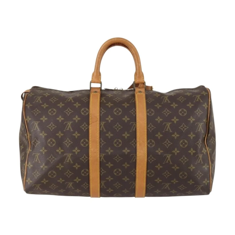 Louis Vuitton Vintage Unisex Brown Pre-Owned Keepall Travel Bag