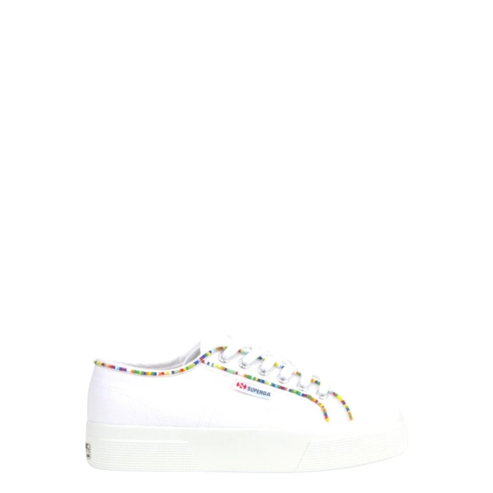 Superga Vita Sneakers Vår Sommar Modell White, Dam