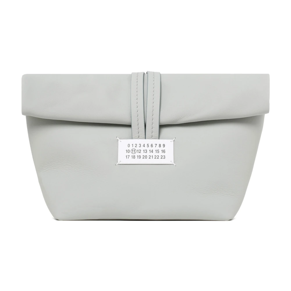 Maison Margiela Women's Light/Grey Paper Clutch Bag