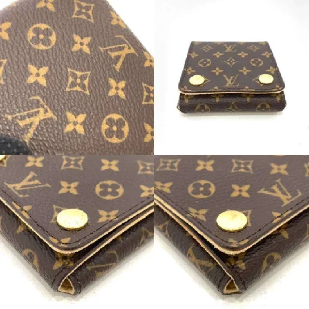 Louis Vuitton Vintage Pre-owned Leather home-office Black Dames