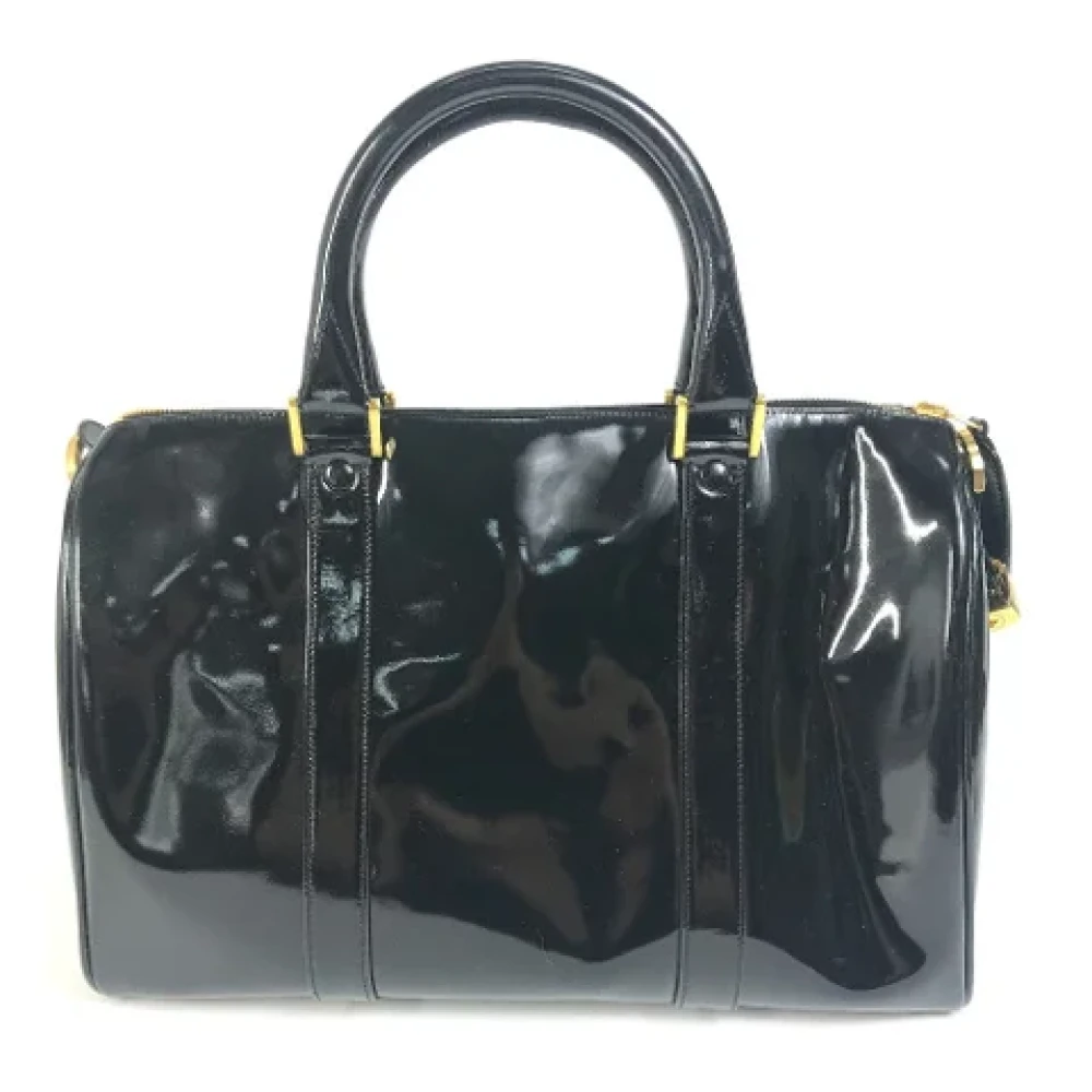 Chanel Vintage Pre-owned Fabric chanel-bags Black Dames